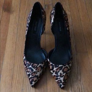 Leopard heels